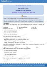 Đề thi giữa kì 1 KHTN 7 Kết nối tri thức - Đề số 10